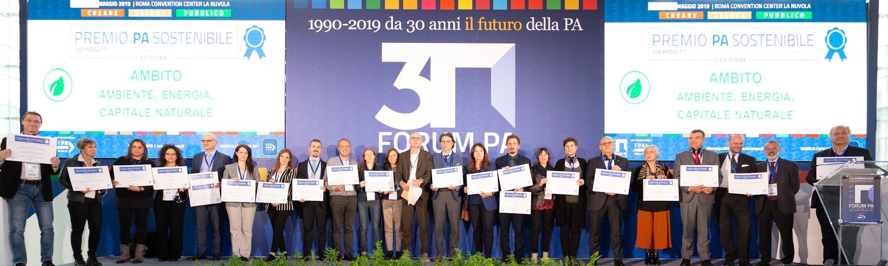 PREMIATO IL NOSTRO PROGETTO PER UNA PA SOSTENIBILE