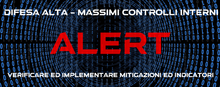 Minaccia cyber e innalzamento dei livelli di allerta