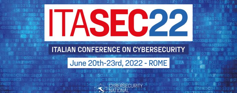 Anche nel 2022 la TCS è ad ITASEC, l’evento italiano sulla cybersecurity