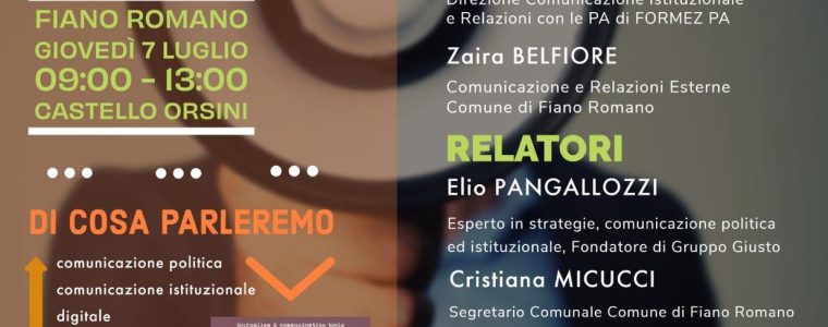 La nuova era della COMUNICAZIONE PUBBLICA